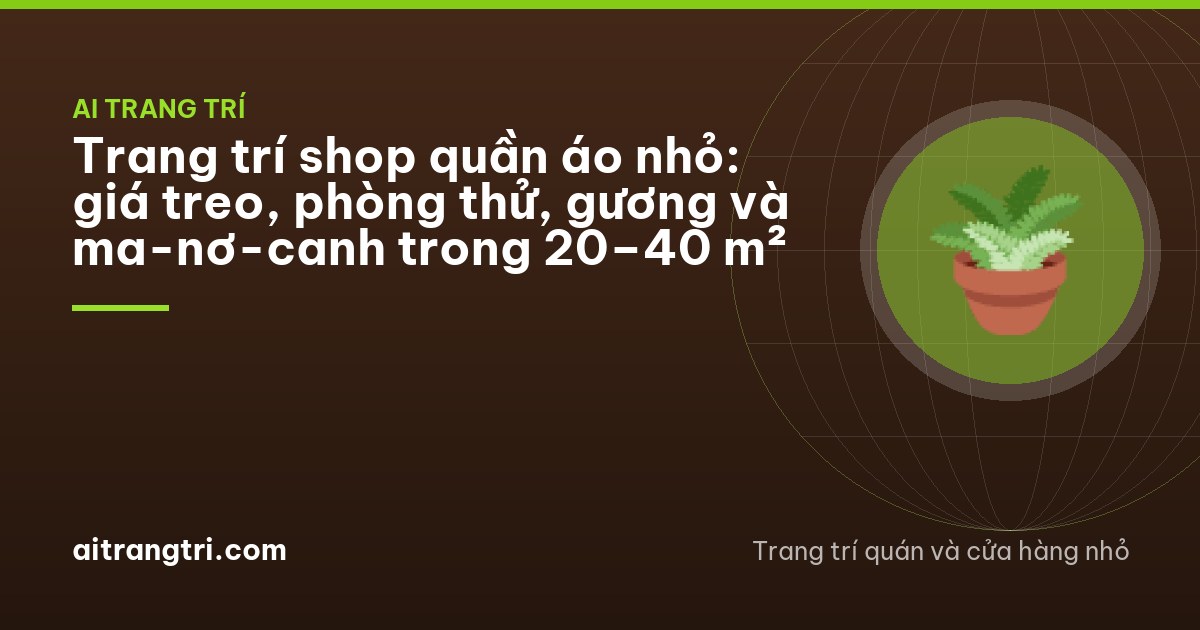 Small clothing boutique in Ha Noi, shop owner from behind adjusting folded shirts on a low wooden table, metal rails of neutral garments, linen fitting room curtain, daylight